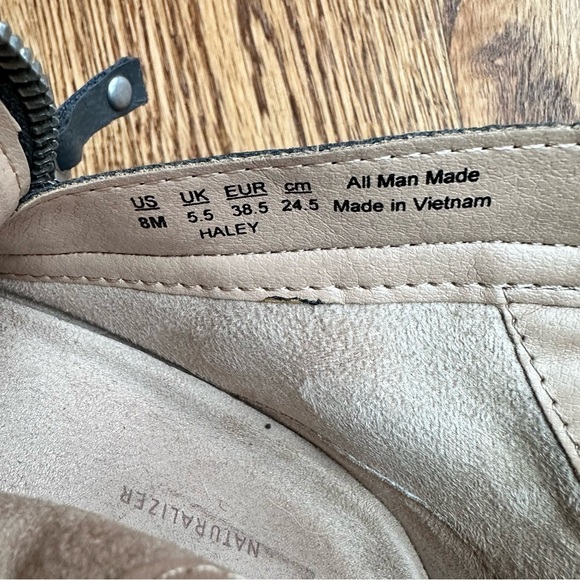 Soul by Naturalizer Women's Size 8M Haley‎ Wedge Heels Booties Shoes Black Comfy - Picture 8 of 9